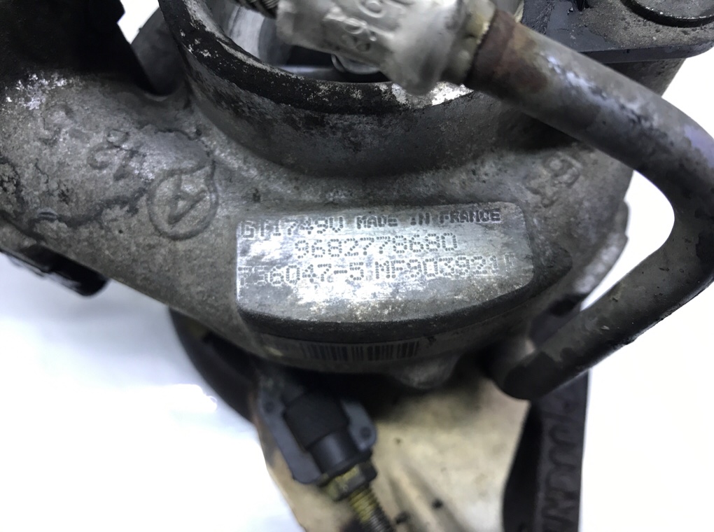 Турбина бу для Peugeot 407  2.0 HDI,  2009 г.