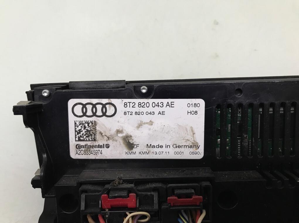 Блок управления печки/климат-контроля бу для Audi A5 2.0 TDi, 2011 г. Блок управления печки/климат-контроля бу для Audi A5 2.0 TDi, 2011 г.