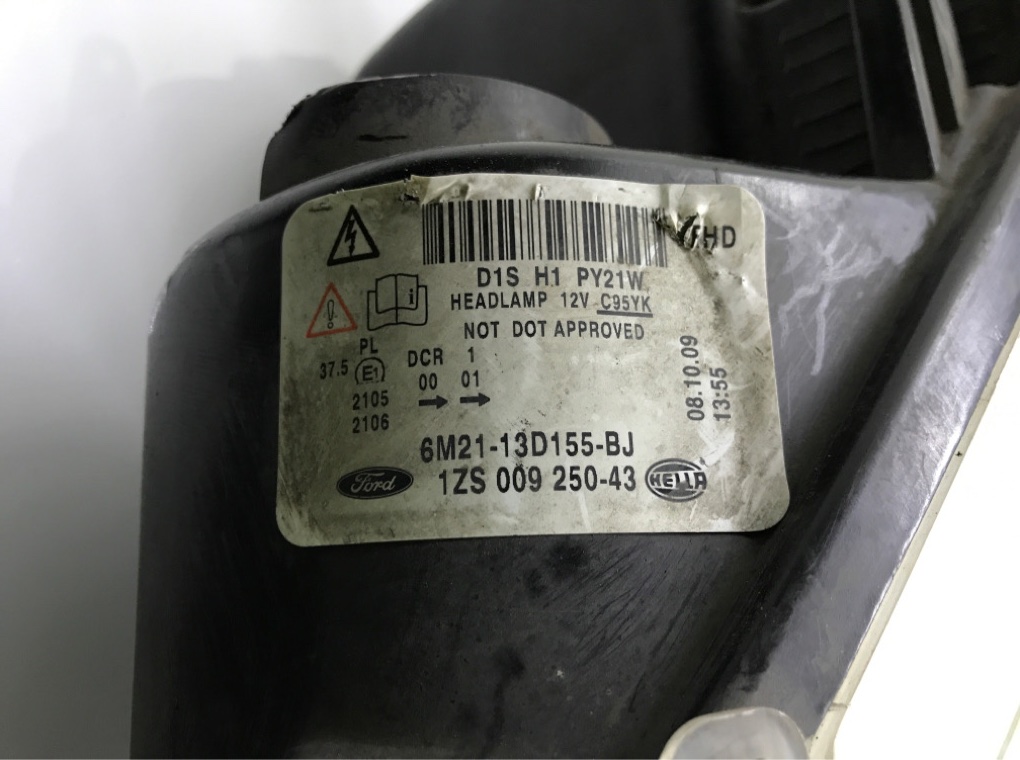 Фара левая бу для Ford Galaxy 2 2.0 TDCi, 2009 г. Фара левая бу для Ford Galaxy 2 2.0 TDCi, 2009 г.