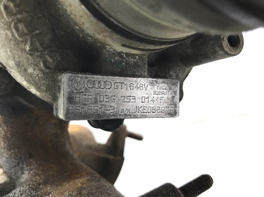 Турбина бу для Volkswagen Touran 1 1.9 TDi, 2006 г. Турбина бу для Volkswagen Touran 1 1.9 TDi, 2006 г.