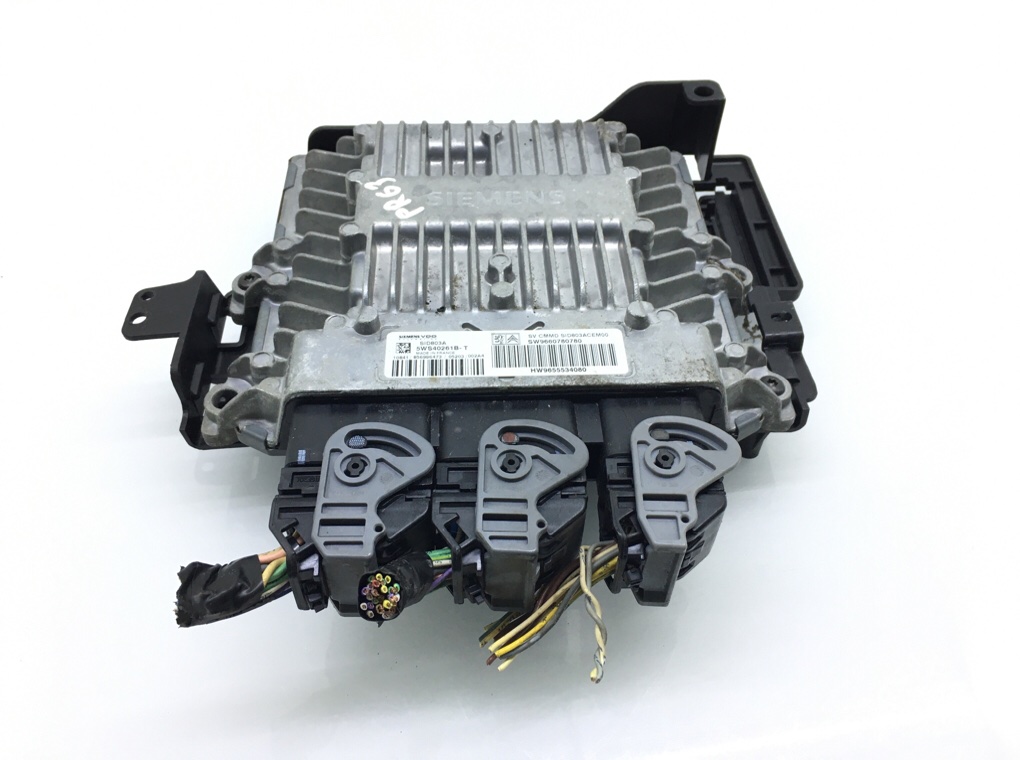 Блок управления двигателем бу для Peugeot 407  2.0 HDi,  2006 г.