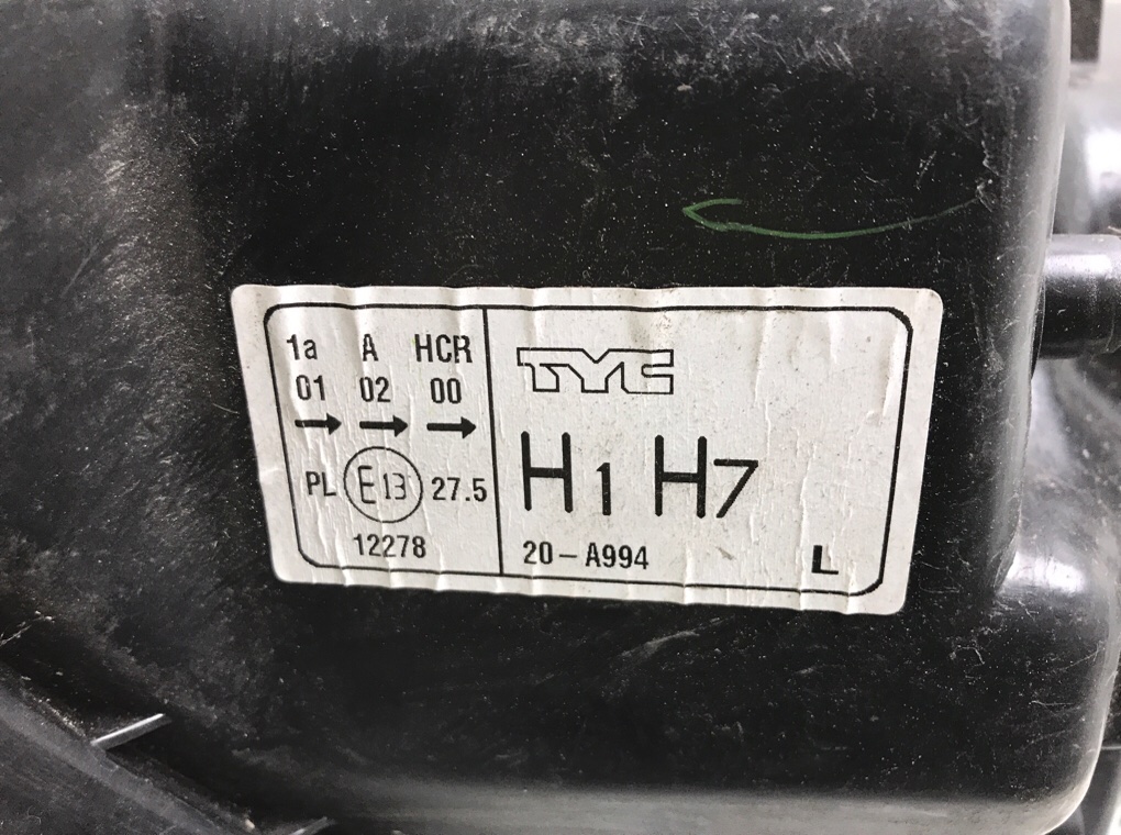 Фара левая бу для Renault Grand Scenic 2 1.6 i, 2005 г. Фара левая бу для Renault Grand Scenic 2 1.6 i, 2005 г.