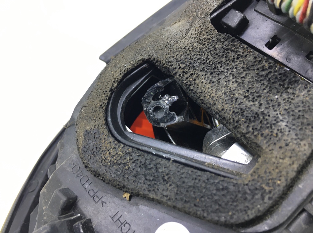 Фонарь задний правый бу для Toyota Aygo  1.0 i,  2009 г.