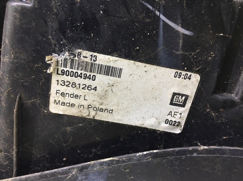 Фонарь задний левый бу для Opel Astra J 1.4 Ti,  2013 г.