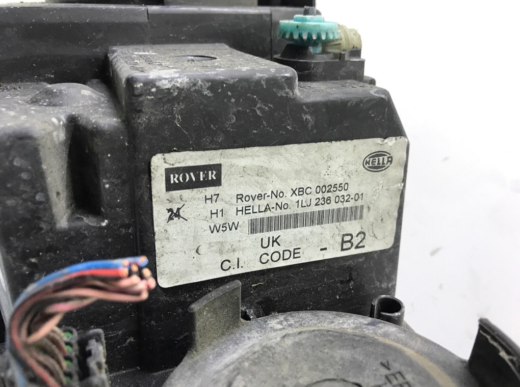 Фара левая бу для Rover 75 1 1.8 i,  2000 г.