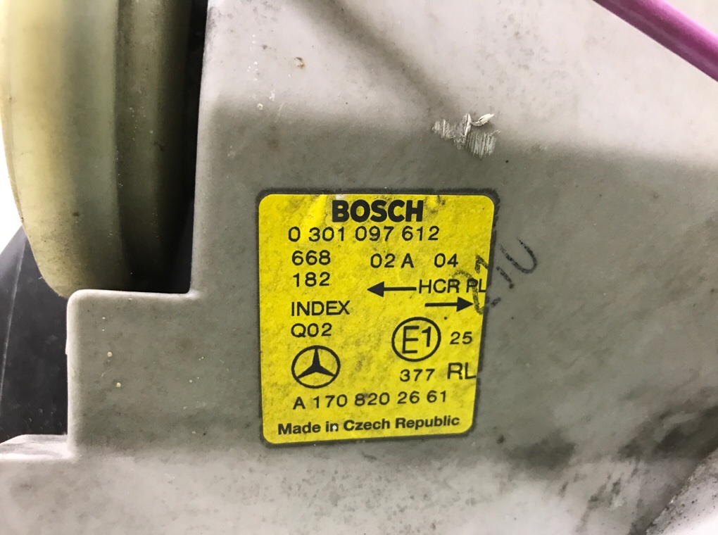 Фара правая бу для Mercedes SLK R170 3.2 i, 2001 г. Фара правая бу для Mercedes SLK R170 3.2 i, 2001 г.