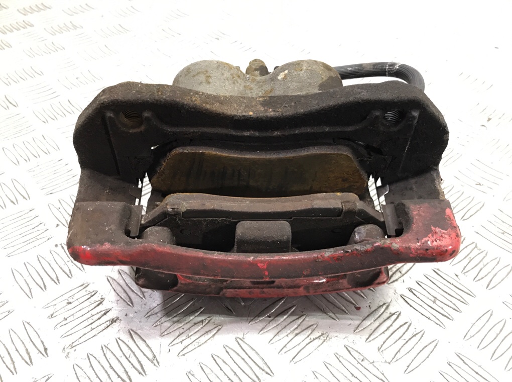 Суппорт передний левый бу для Hyundai Santa Fe 3 2.2 CRDi, 2014 г. Суппорт передний левый бу для Hyundai Santa Fe 3 2.2 CRDi, 2014 г.