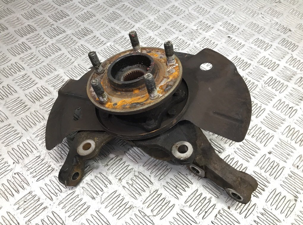 Ступица передняя левая бу для Hyundai Santa Fe 3 2.2 CRDi, 2014 г. Ступица передняя левая бу для Hyundai Santa Fe 3 2.2 CRDi, 2014 г.