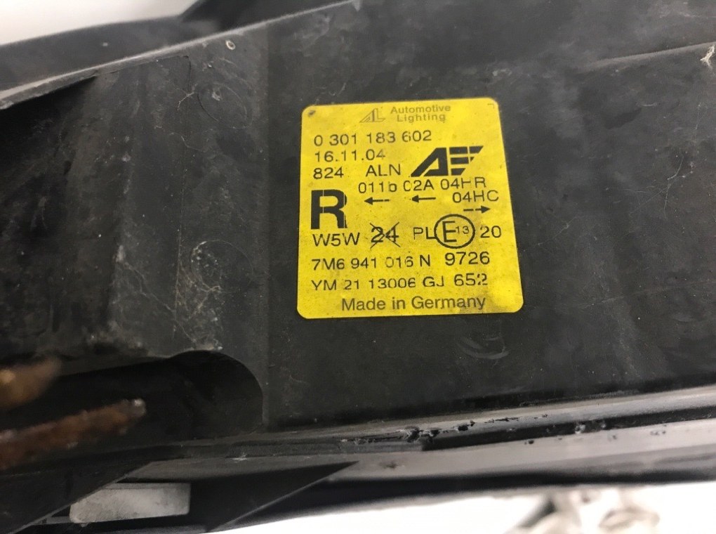 Фара правая бу для Ford Galaxy 1 1.9 TDi,  2005 г.