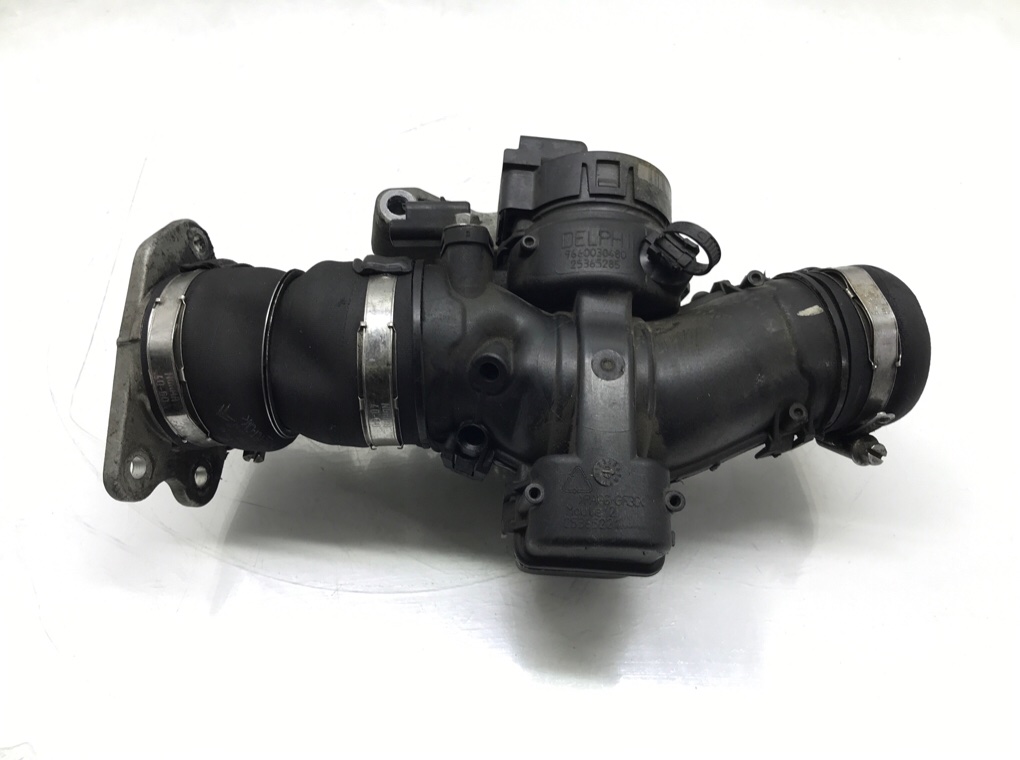 Заслонка дроссельная бу для Peugeot 308 T7 1.6 HDi,  2009 г.