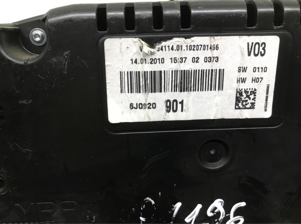 Щиток приборов (приборная панель) бу для Seat Ibiza 4 1.2 i,  2010 г.