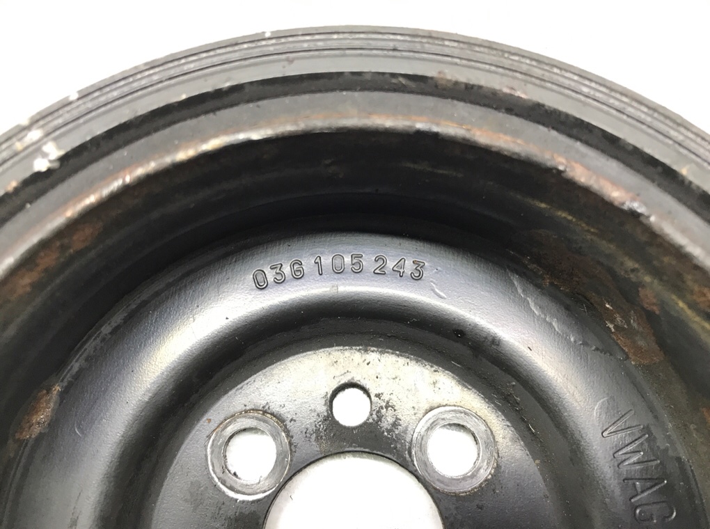 Шкив коленвала бу для Audi A3 8P 1.9 TDi,  2008 г.