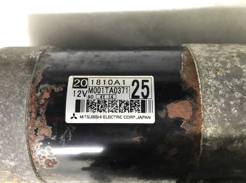 Стартер бу для Mitsubishi ASX 1.8 DiD, 2015 г. Стартер бу для Mitsubishi ASX 1.8 DiD, 2015 г.