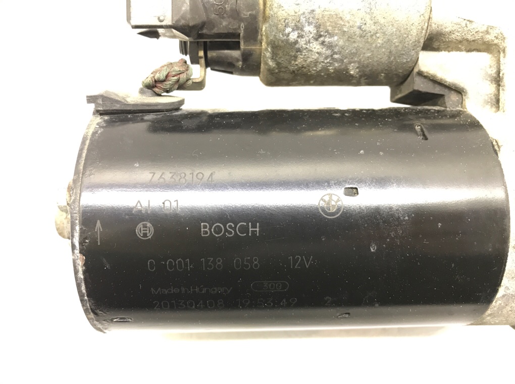 Стартер бу для BMW X3 F25 2.0 i,  2014 г.