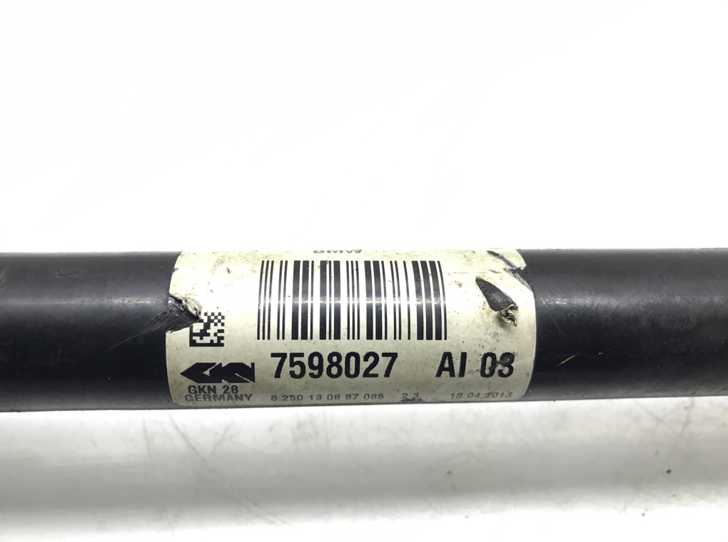 Полуось передняя левая (приводной вал, ШРУС) бу для BMW X3 F25 2.0 i,  2014 г.