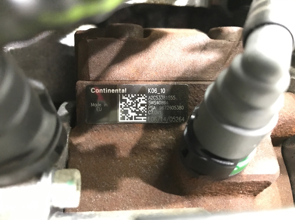 Двигатель (ДВС)  бу для Citroen C4 Grand Picasso 1 1.6 HDi,  2012 г.