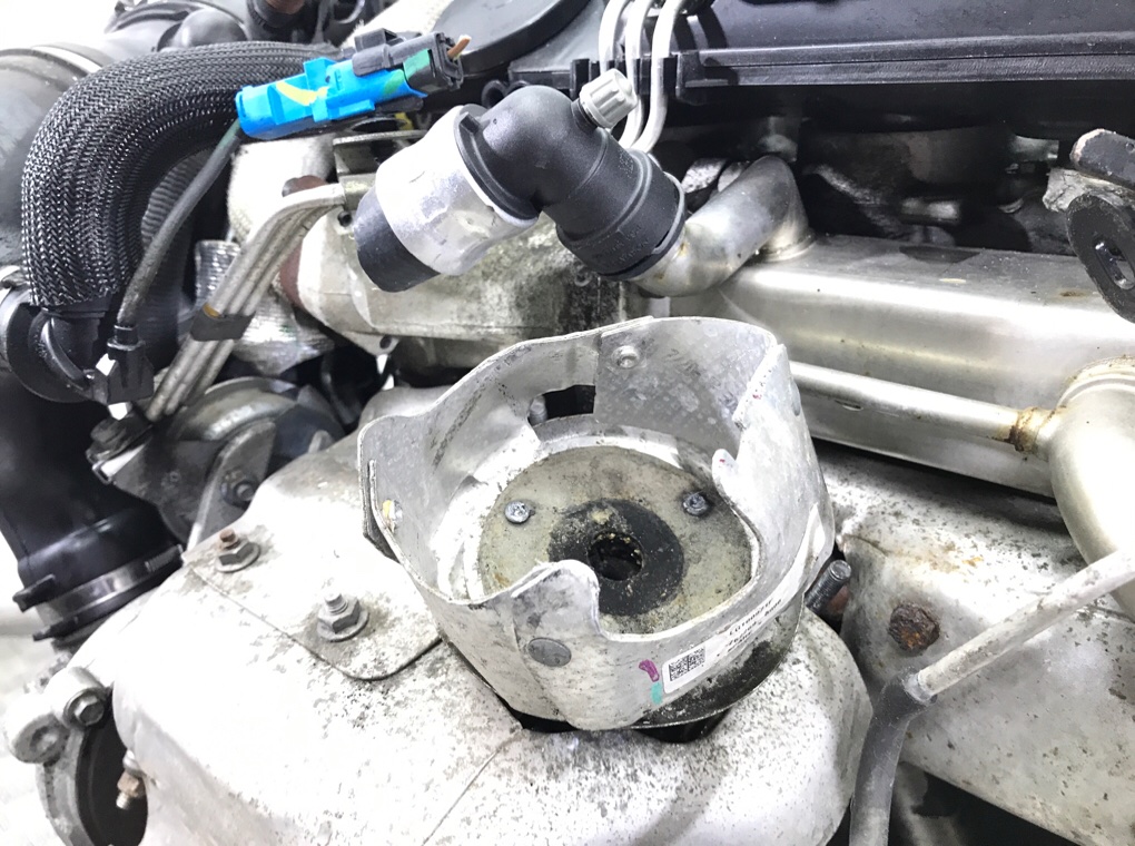 Двигатель (ДВС)  бу для Citroen C5 2 2.2 HDi,  2009 г.