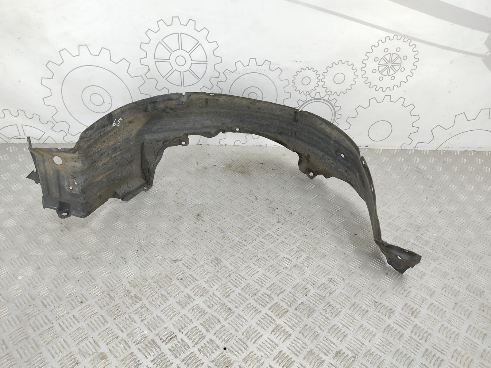 Защита арок передняя левая (подкрылок) бу для Nissan Almera N16 1.5 i,  2004 г.