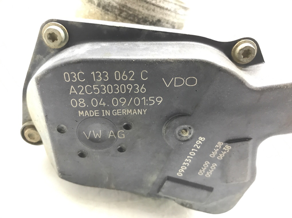 Заслонка дроссельная бу для Skoda Fabia 2 1.4 i,  2009 г.