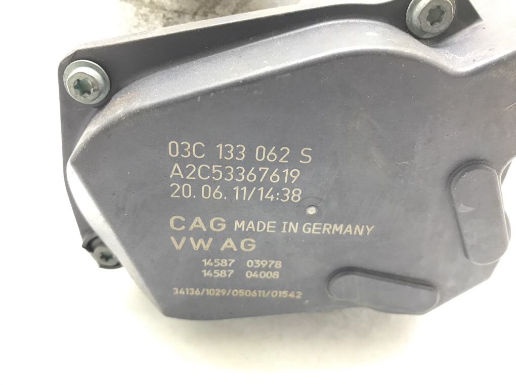 Заслонка дроссельная бу для Volkswagen Polo 5 1.4 i,  2011 г.