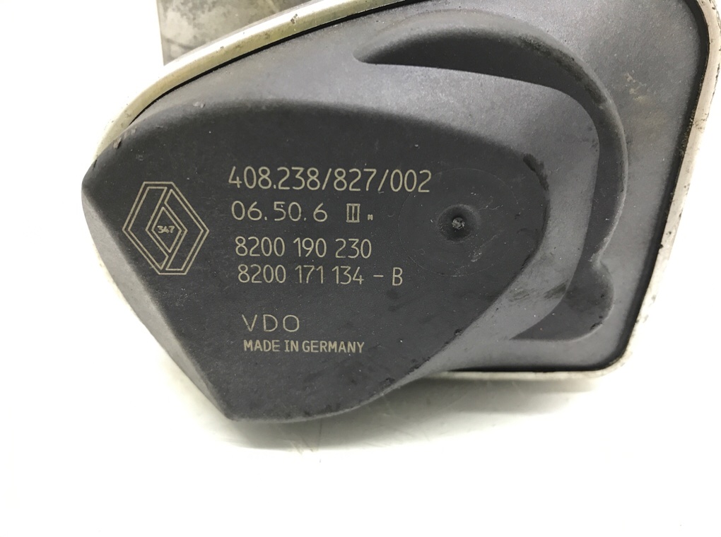 Заслонка дроссельная бу для Renault Megane 2 1.6 i,  2007 г.