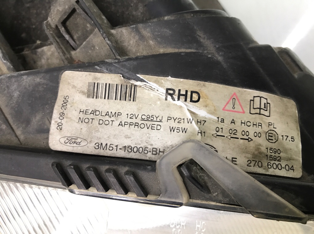 Фара правая бу для Ford C-Max 1 1.6 i,  2005 г.