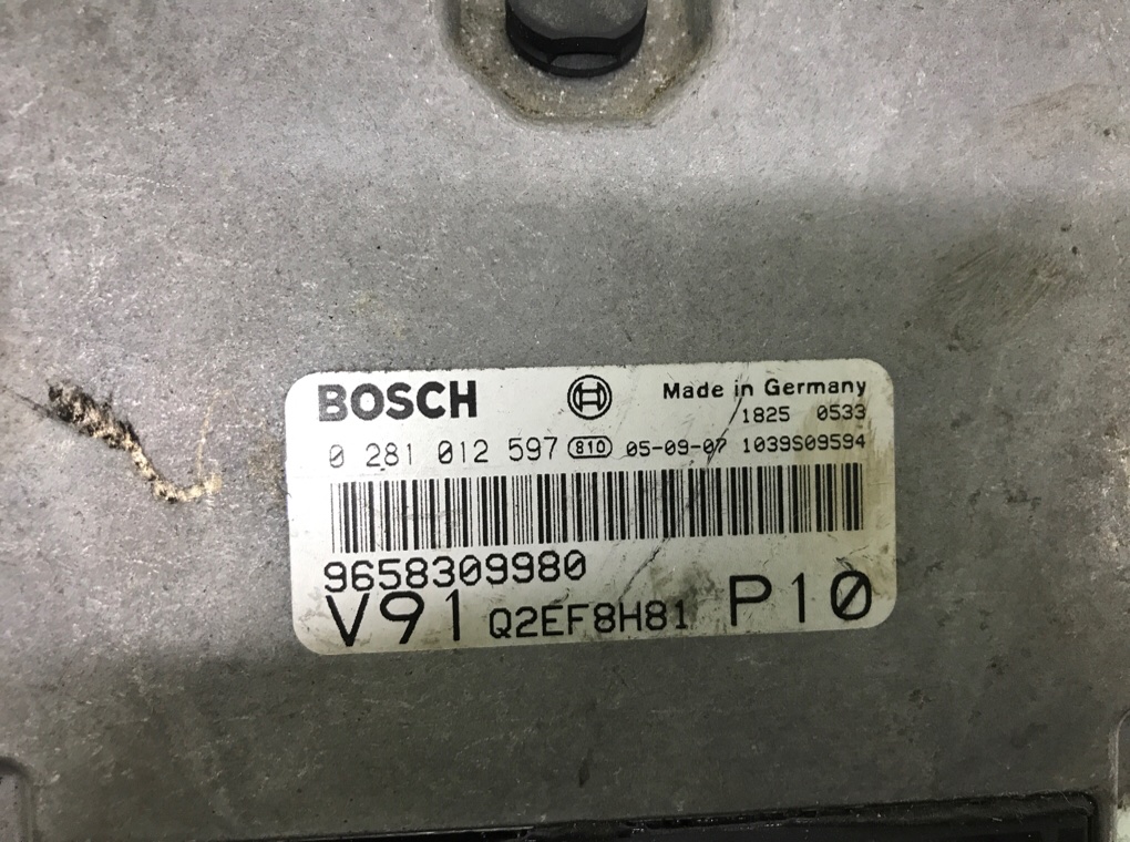 Блок управления двигателем бу для Peugeot Boxer 1 2.0 HDi,  2005 г.