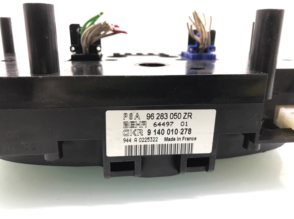 Блок управления печки/климат-контроля бу для Peugeot 206 1 1.4 i,  2001 г.