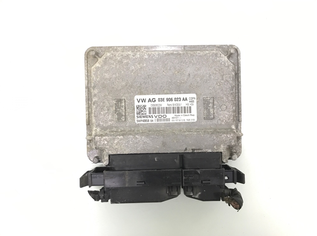 Блок управления двигателем бу для Seat Ibiza 4 1.2 i, 2010 г.