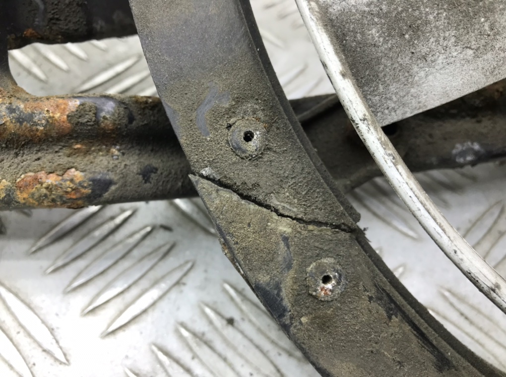 Вентилятор радиатора бу для Renault Scenic 1 1.9 DTi,  1998 г.