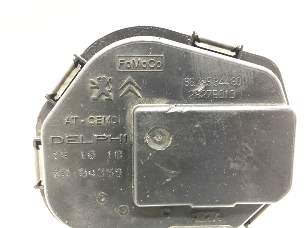 Заслонка дроссельная бу для Peugeot 308 T7 1.6 HDi,  2010 г.