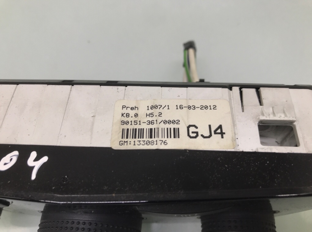 Блок управления печки/климат-контроля бу для Opel Zafira B 1.7 CDTi, 2012 г. Блок управления печки/климат-контроля бу для Opel Zafira B 1.7 CDTi, 2012 г.