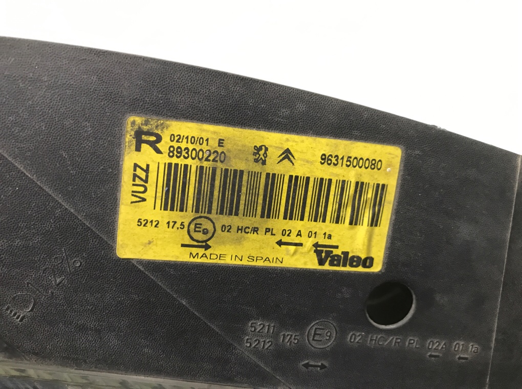 Фара правая бу для Citroen Xsara Picasso  2.0 HDi,  2001 г.