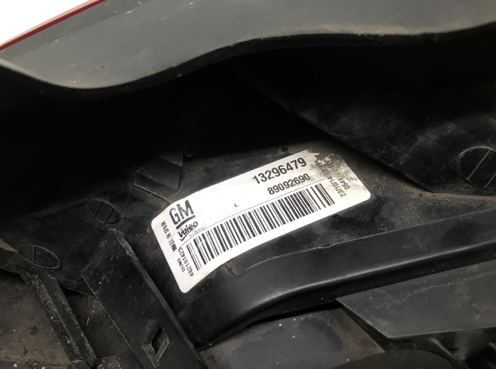 Фонарь задний левый бу для Opel Corsa D 1.2 i,  2014 г.