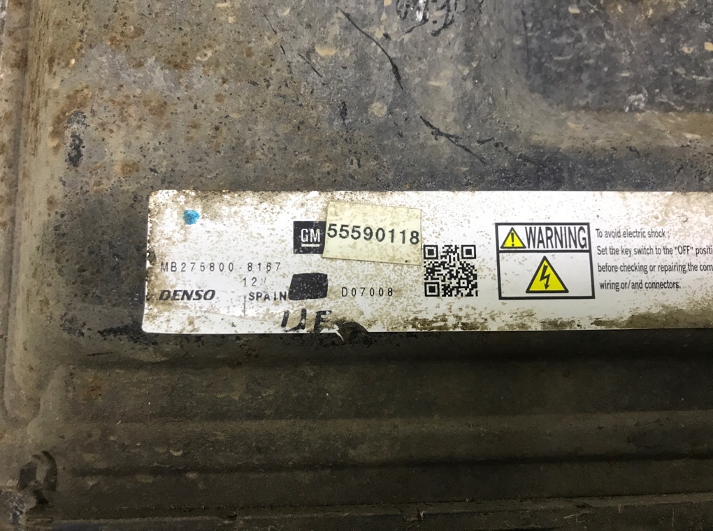 Блок управления двигателем бу для Opel Zafira B 1.7 CDTi,  2012 г.