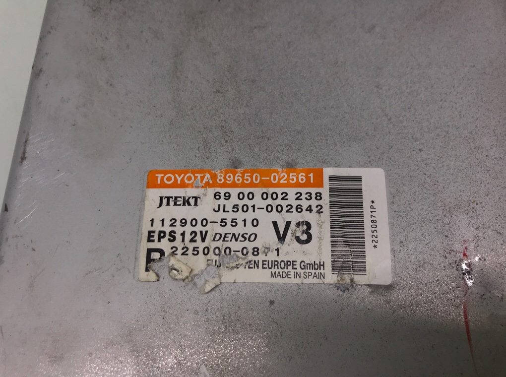 Блок управления электроусилителя руля бу для Toyota Auris 1 1.6 i,  2011 г.