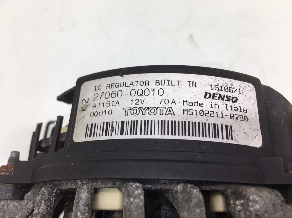 Генератор бу для Peugeot 107  1.0 i,  2006 г.