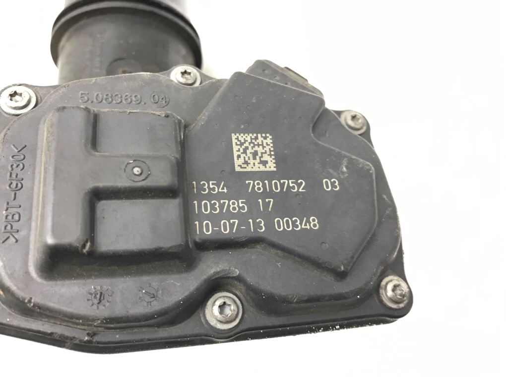 Заслонка дроссельная бу для BMW 1 F20/F21 2.0 TD, 2013 г. Заслонка дроссельная бу для BMW 1 F20/F21 2.0 TD, 2013 г.