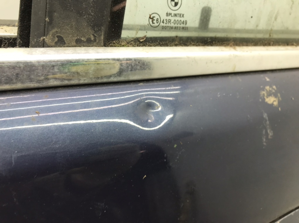 Дверь задняя левая бу для BMW 5 E39 3.0 D,  2003 г.