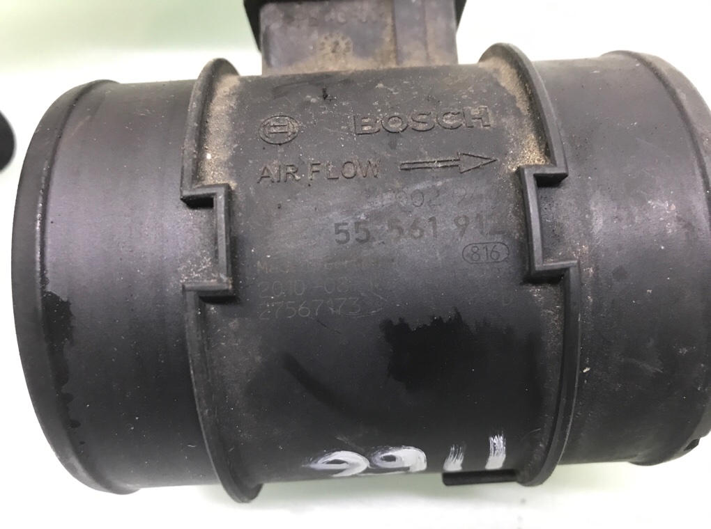 Расходомер воздуха бу для Opel Corsa D 1.3 CDTI, 2010 г. Расходомер воздуха бу для Opel Corsa D 1.3 CDTI, 2010 г.