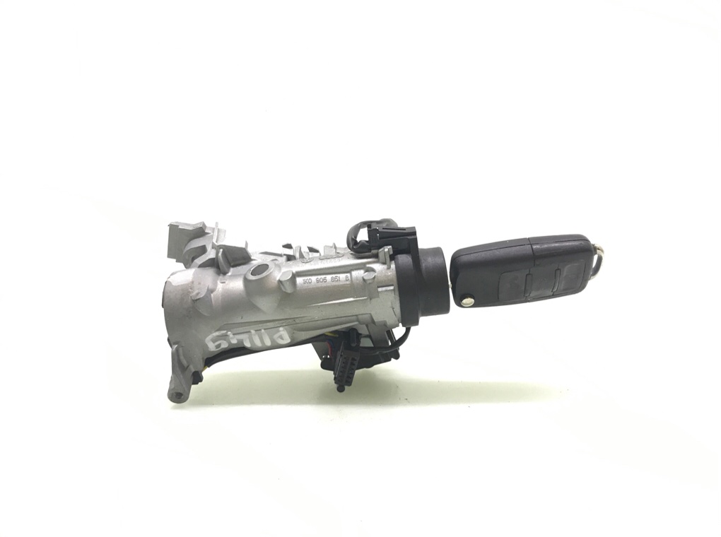 Замок зажигания бу для Volkswagen Golf Plus 5 1.6 i, 2006 г. Замок зажигания бу для Volkswagen Golf Plus 5 1.6 i, 2006 г.