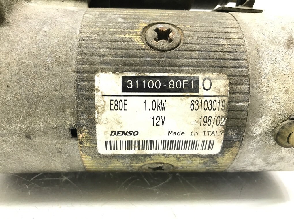 Стартер бу для Suzuki Swift 2 1.0 i, 2002 г. Стартер бу для Suzuki Swift 2 1.0 i, 2002 г.