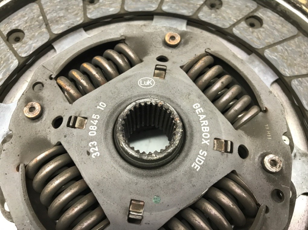 Комплект сцепления бу для Volkswagen Golf 7 1.6 TDi,  2013 г.