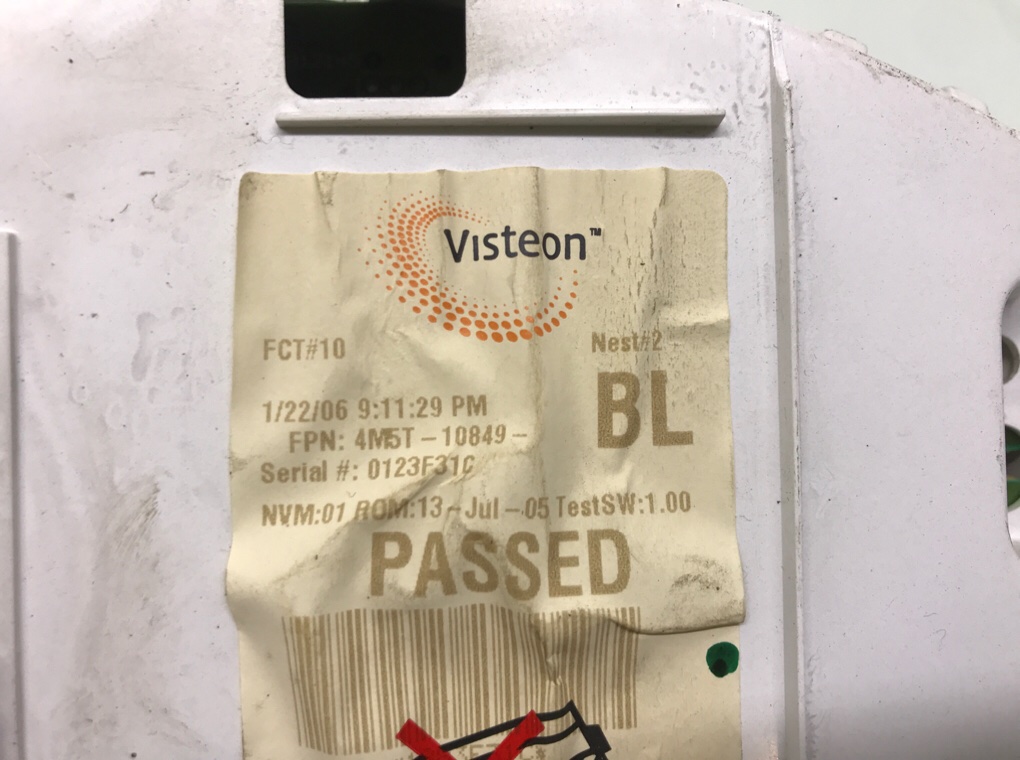 Щиток приборов (приборная панель) бу для Ford Focus 2 1.6 i,  2006 г.