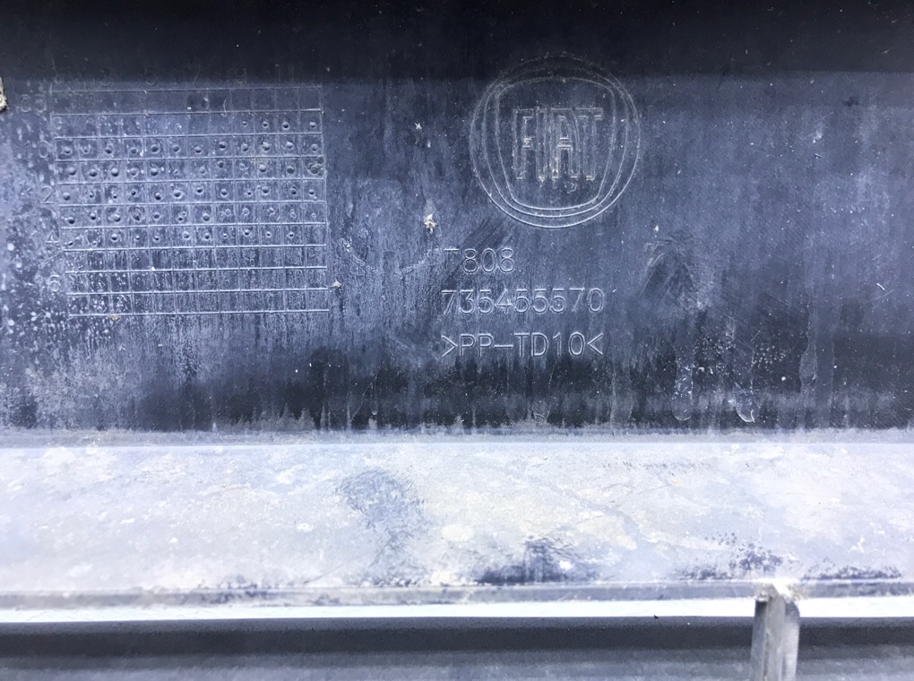 Бампер передний бу для Fiat Doblo 2 1.3 JTD,  2015 г.