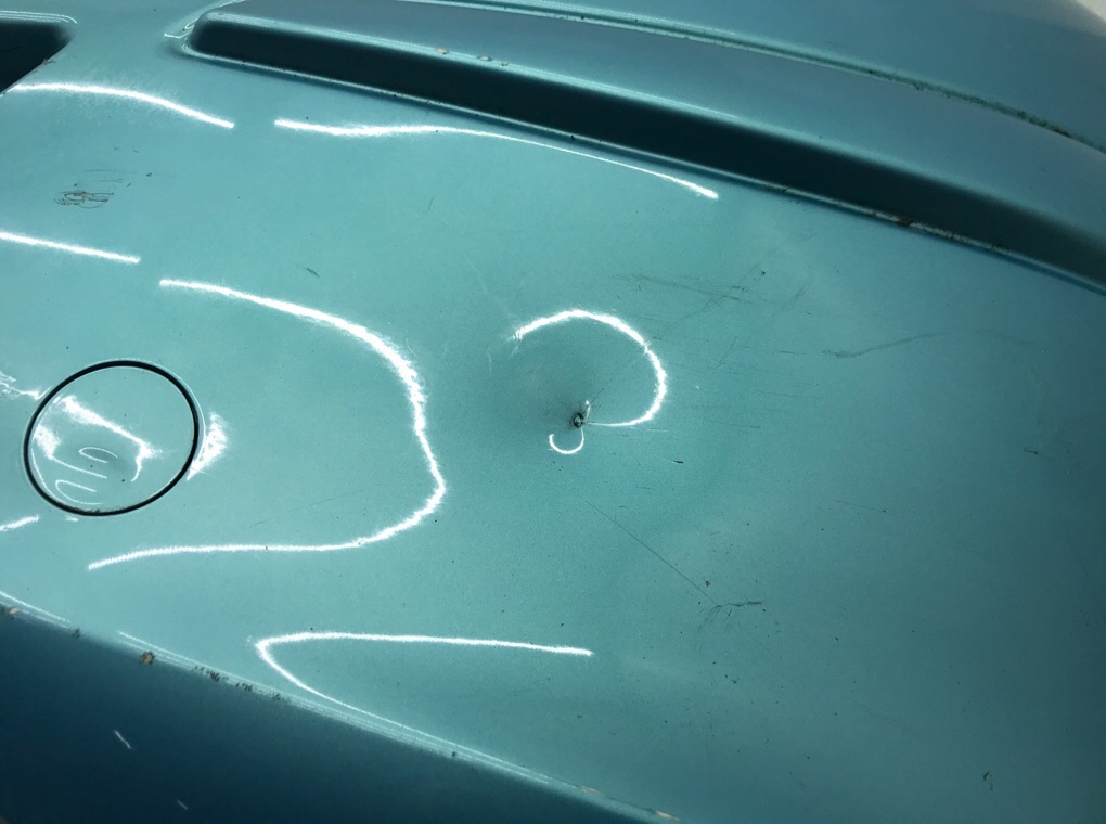 Бампер задний бу для Opel Corsa D 1.3 CDTi,  2013 г.