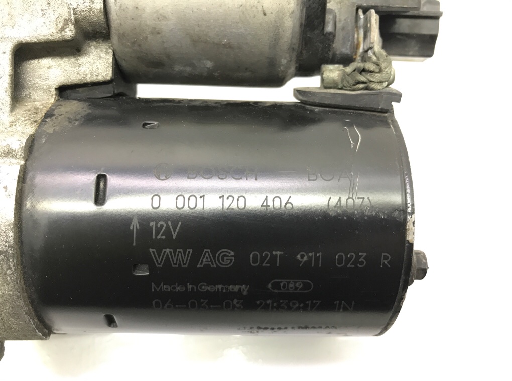 Стартер бу для Audi A3 8P 1.6 i, 2005 г. Стартер бу для Audi A3 8P 1.6 i, 2005 г.