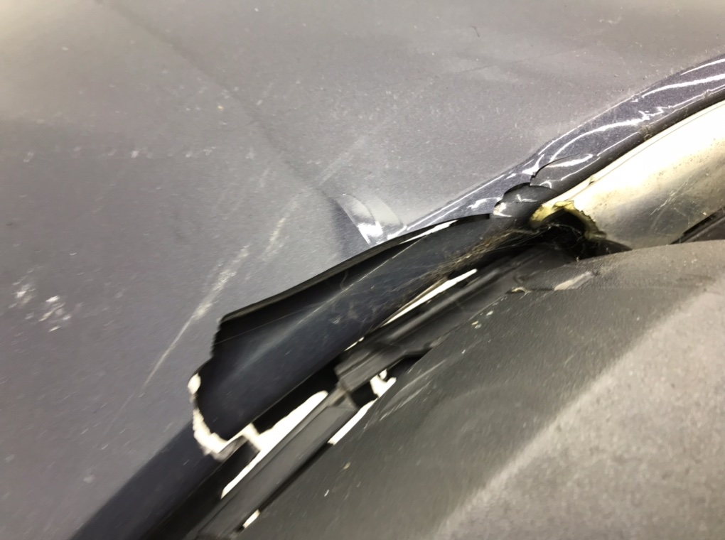 Бампер передний бу для Ford Fiesta 6 1.4 TDCI,  2010 г.