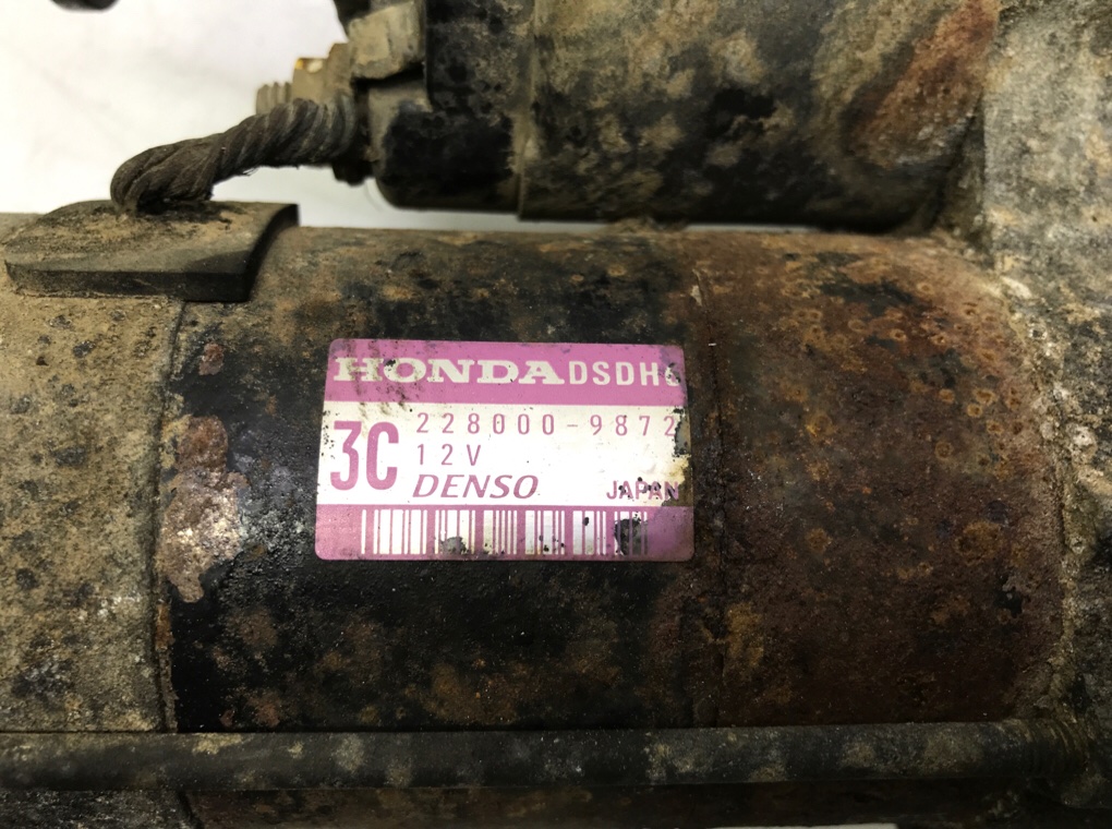 Стартер бу для Honda CR-V 2 2.0 i,  2003 г.