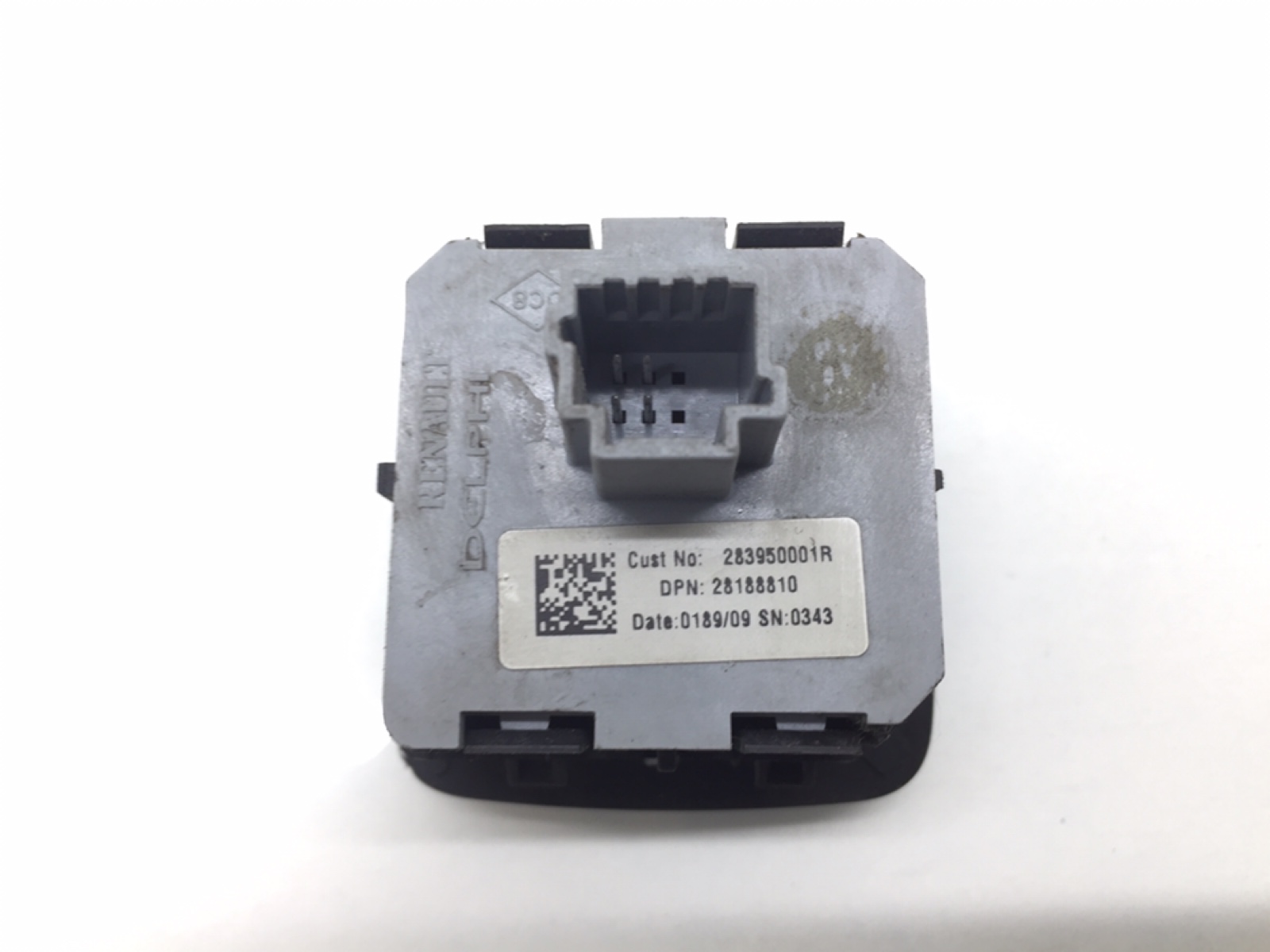 Кнопка (выключатель) бу для Renault Grand Scenic 3. 1.5 DCi, 2009 г. Кнопка (выключатель) бу для Renault Grand Scenic 3. 1.5 DCi, 2009 г.